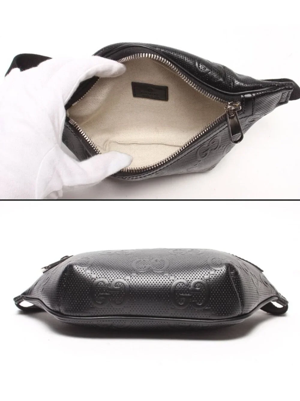 Gucci Waist Pouch Belt Bag GG Embossed